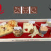 plateau de fromages pour la Saint-Valentin